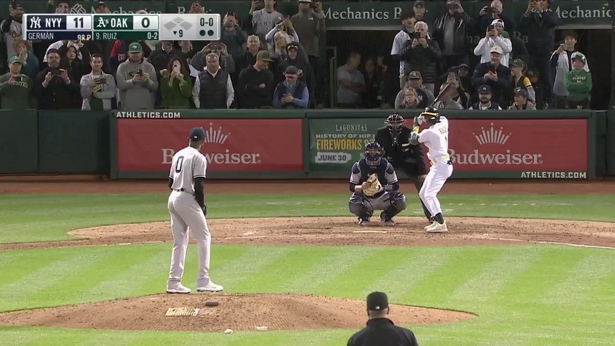 WATCH: Domingo German's perfect game called masterfully on TV and Radio by Yankees  announcers Ryan Ruocco and Justin Shackil