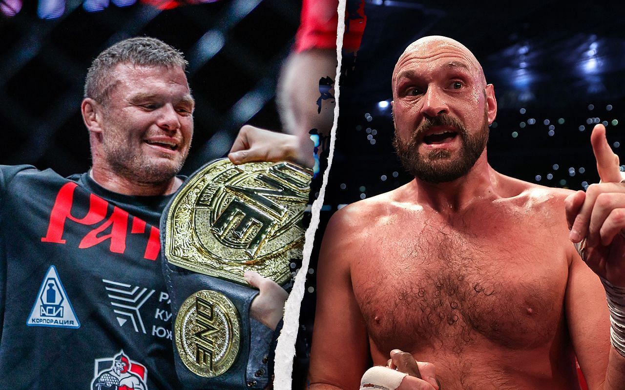 (left) Anatoly Malykhin and (right) Tyson Fury [Credit: ONE Championship]