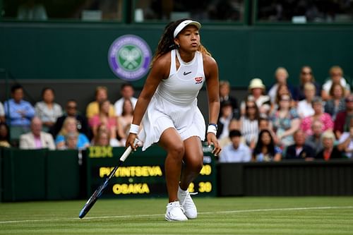 Naomi Osaka at the 2019 Wimbledon Championships.