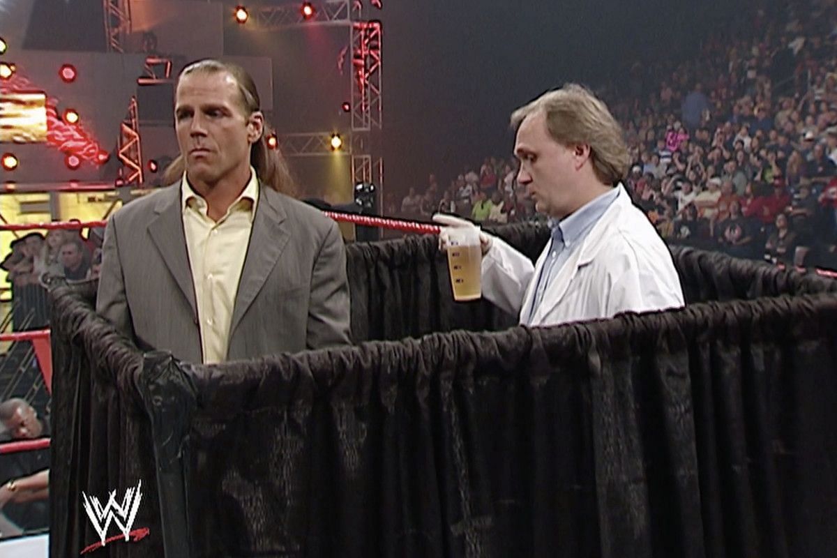 Vince McMahon forced Shawn Michaels to piss in the ring