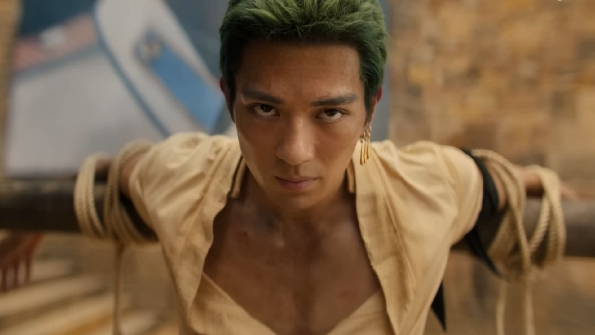 Roronoa Zoro as seen in the Live-Action (Image via Netflix)