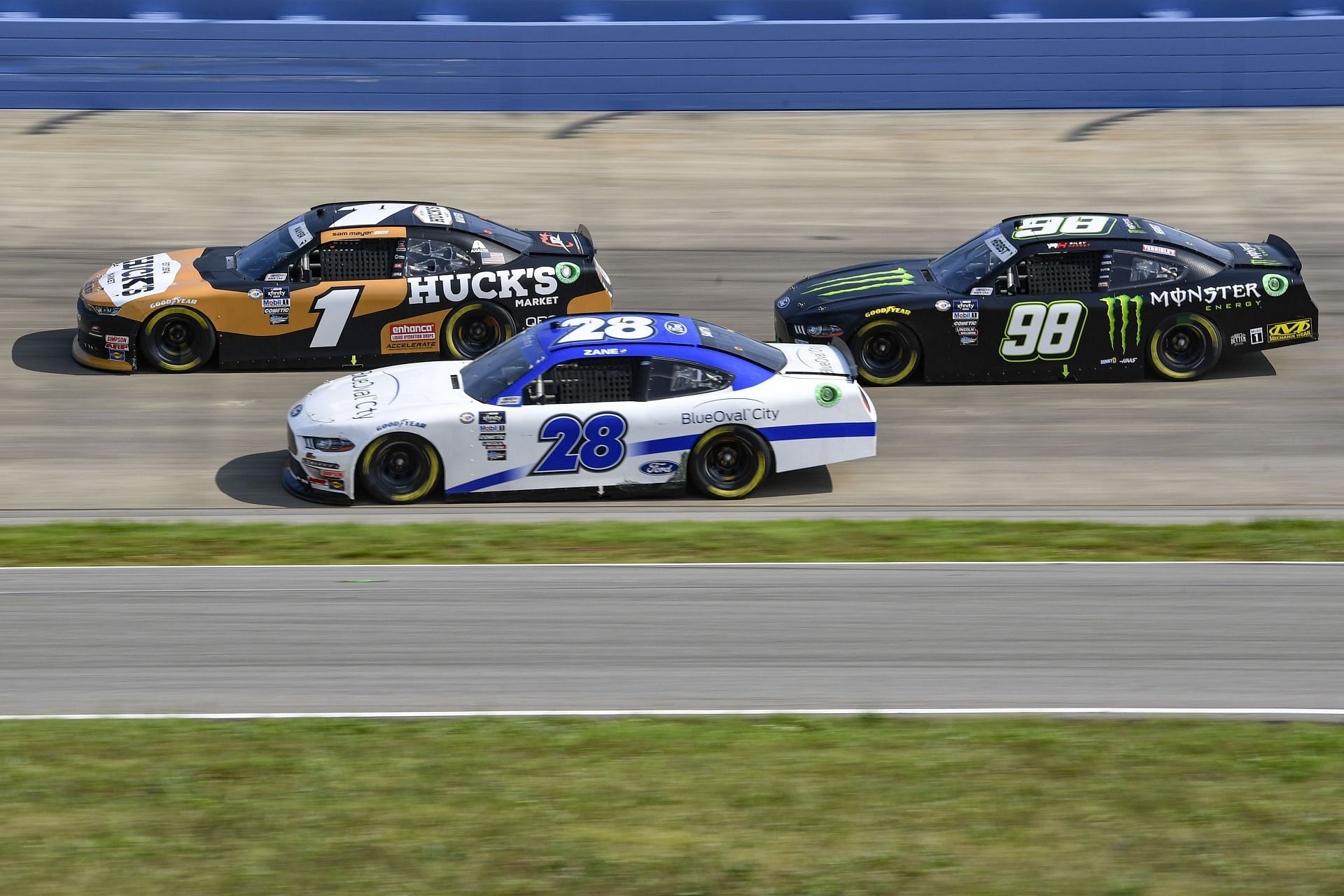 Smith in action in the Tennessee Lottery 250