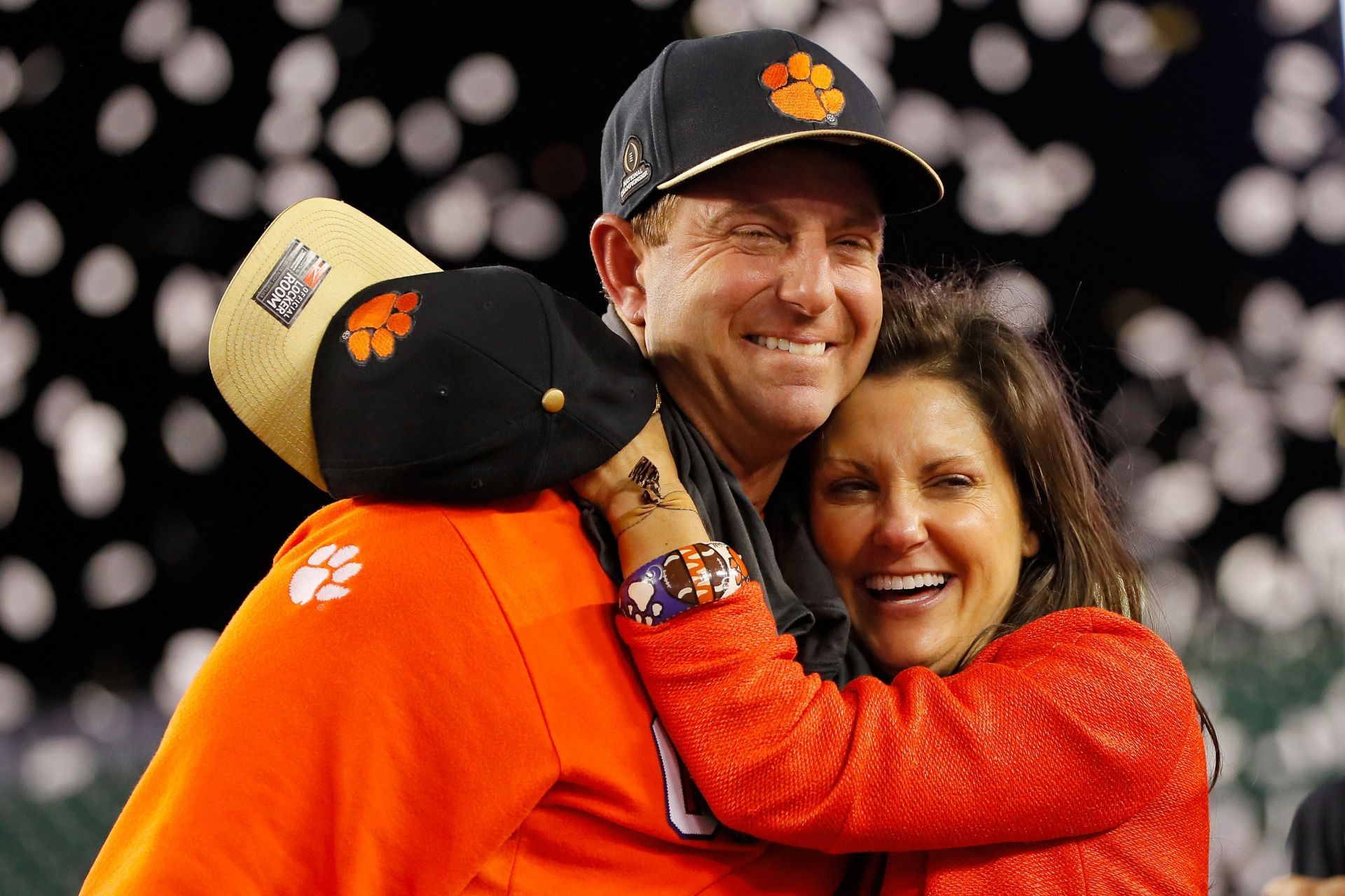 Dabo and Kathleen Swinney