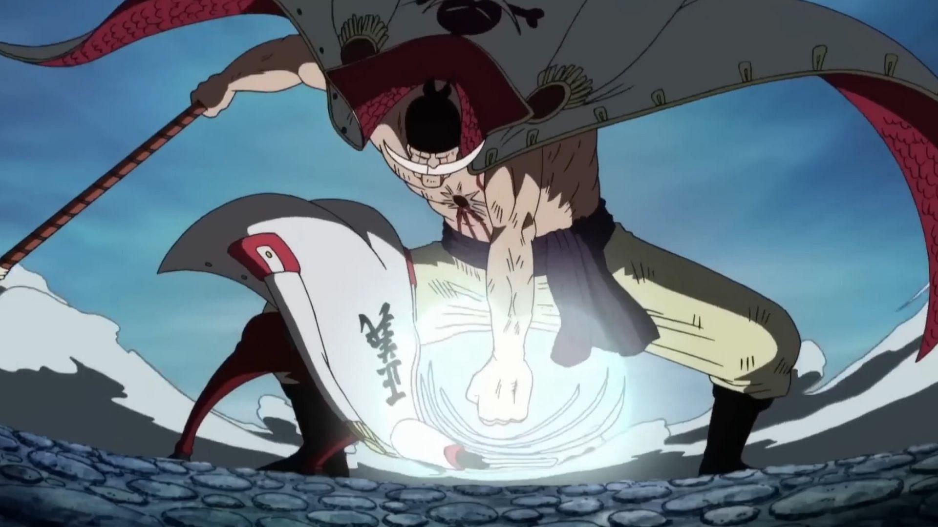 Whitebeard as seen in the anime (Image via Toei Animation)