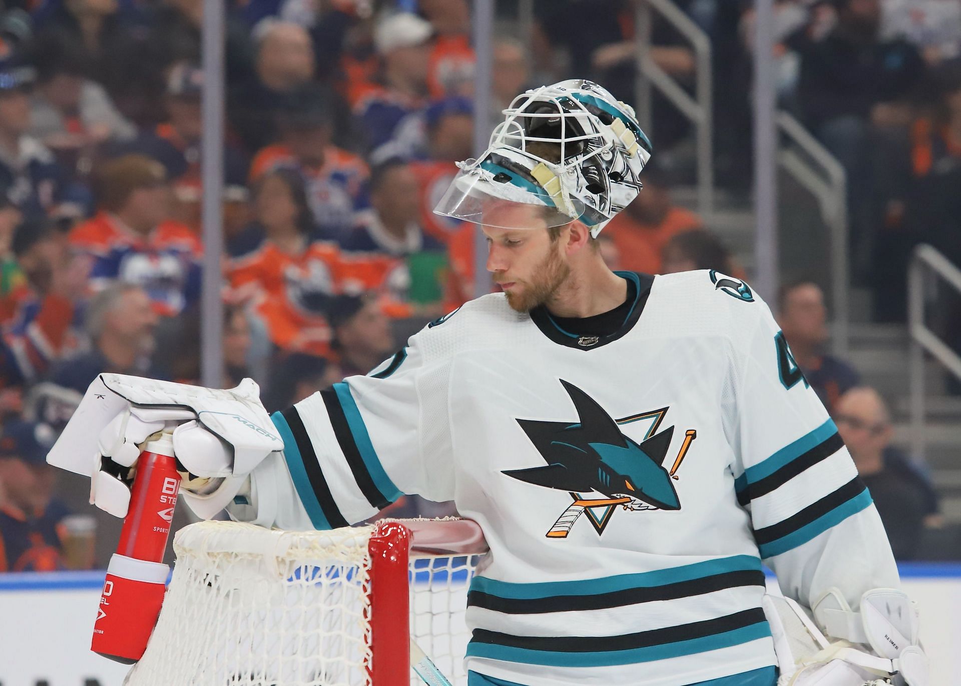 San Jose Sharks v Edmonton Oilers