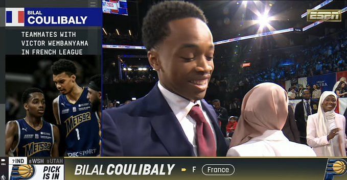 Meet Bilal Coulibaly, Victor Wembanyama's teammate who is rising up NBA  Draft boards