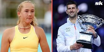 "Novak Djokovic did 22 Grand Slams, so I want to go until 25" - Mirra Andreeva