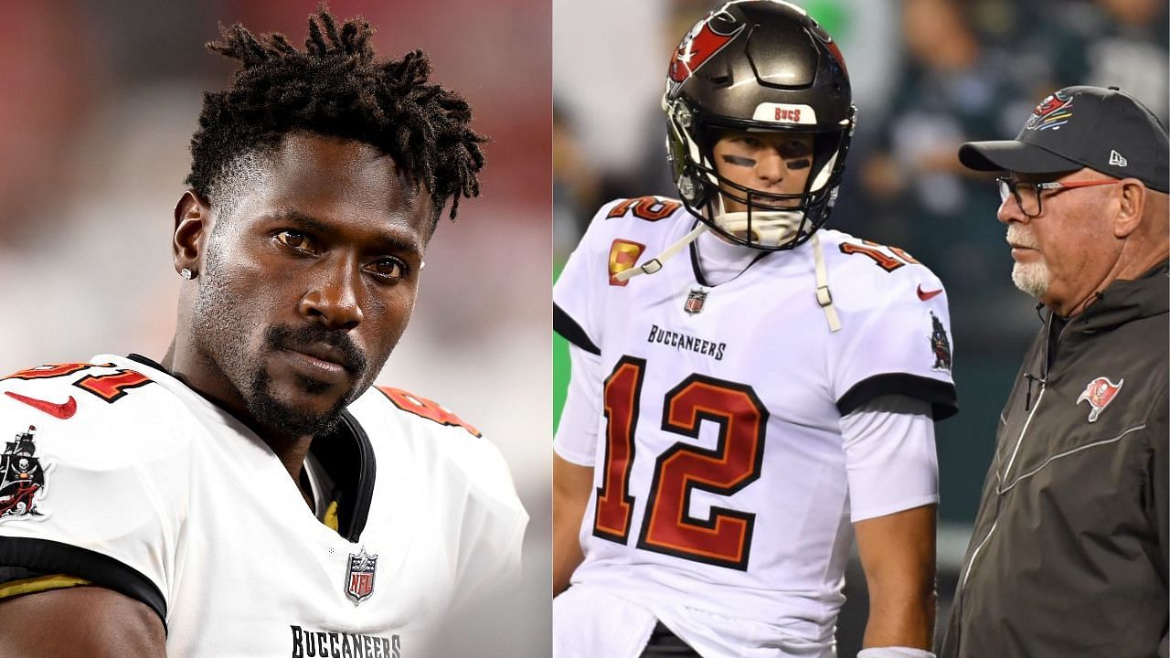 Antonio Brown reveals how Tom Brady and the Buccaneers played a huge role in him storming off the filed against the Jets