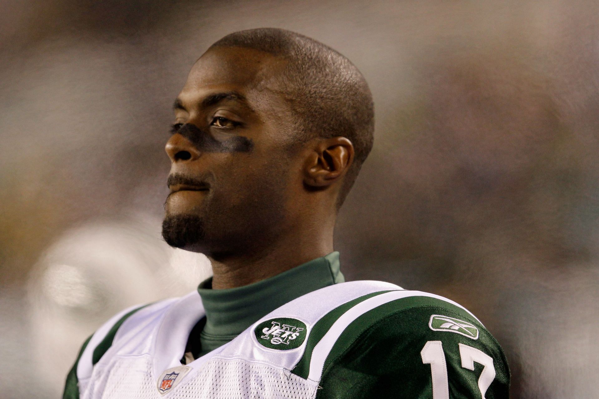 Plaxico Burress at New York Jets v Philadelphia Eagles