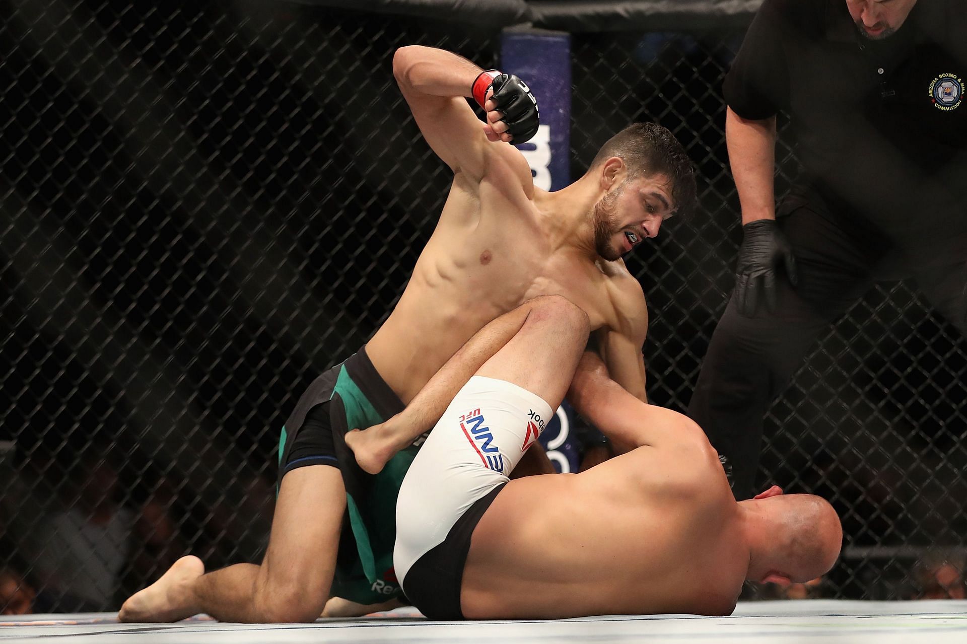 Yair Rodriguez is capable of taking out an opponent from seemingly any position