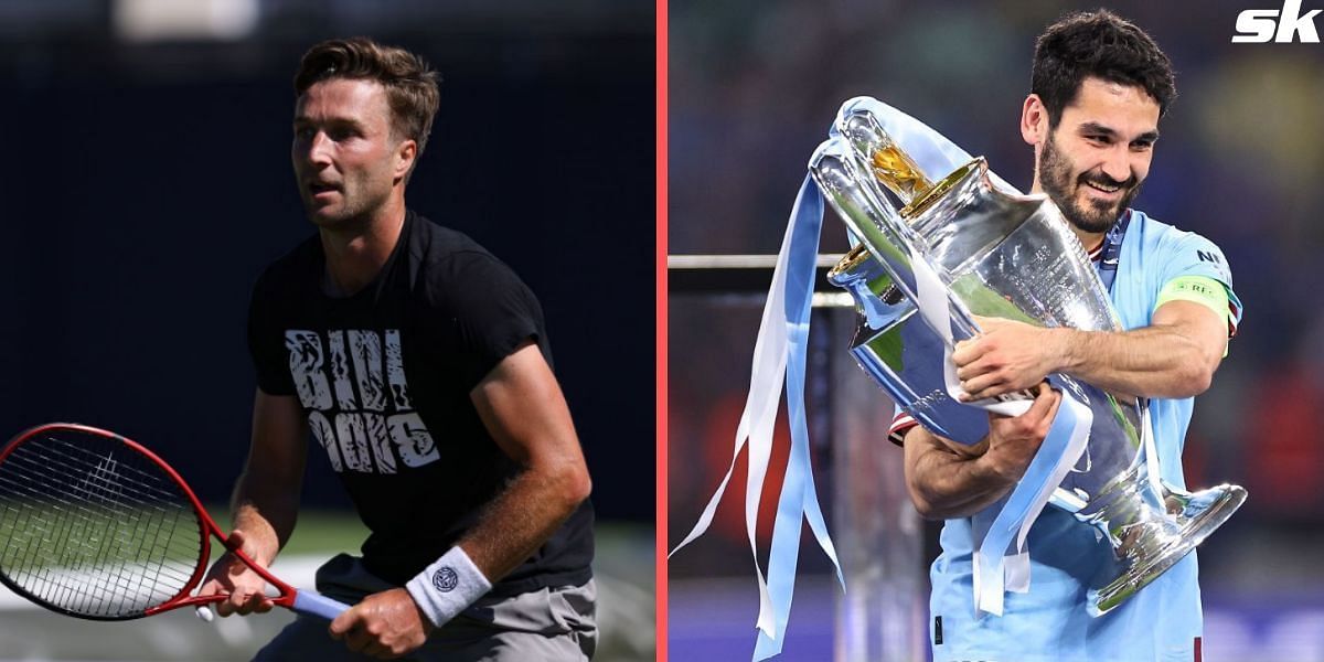 Liam Broady paid tribute to Ilkay Gundogan