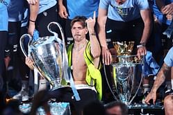 Jack Grealish needed help from Kyle Walker and wheelchair at airport after Manchester City's celebrations in Ibiza - Reports