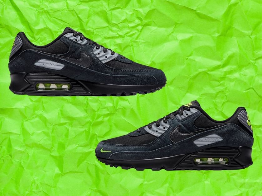 mens neon green air max