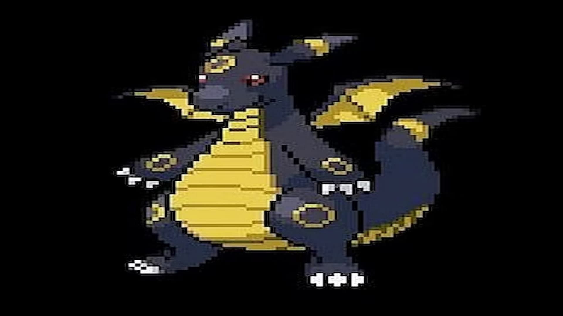 A fusion of Umbreon and Dragonite (Image via Schrroms)