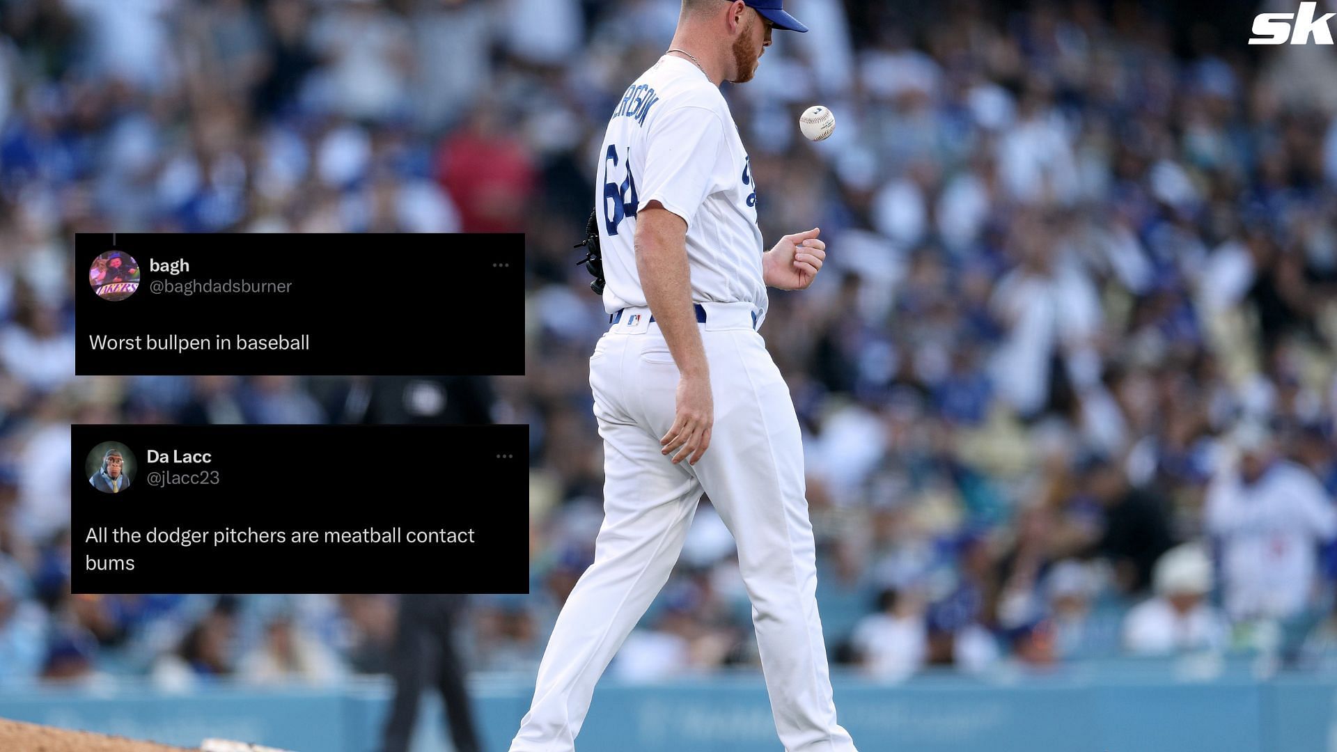 Dodgers strike against Phillies bullpen after rain delay halts