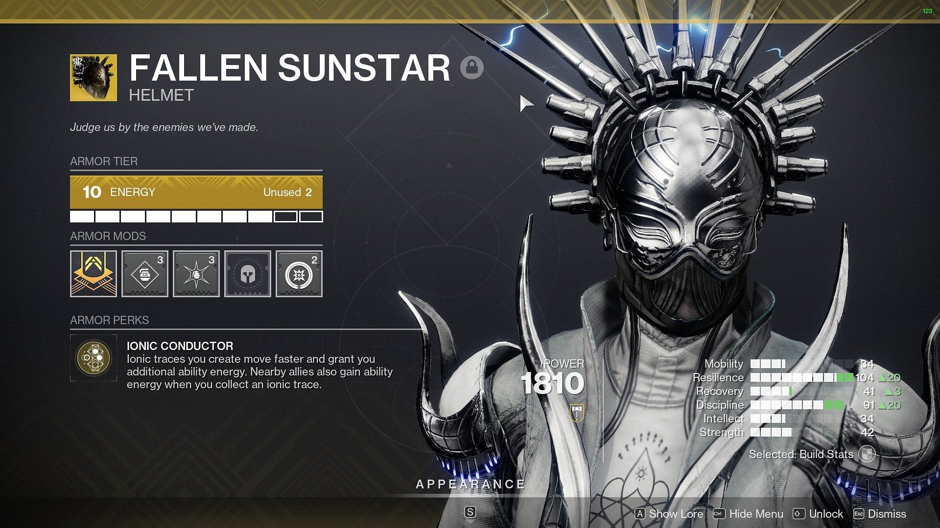 Fallen Sunstar (Image via Destiny 2)