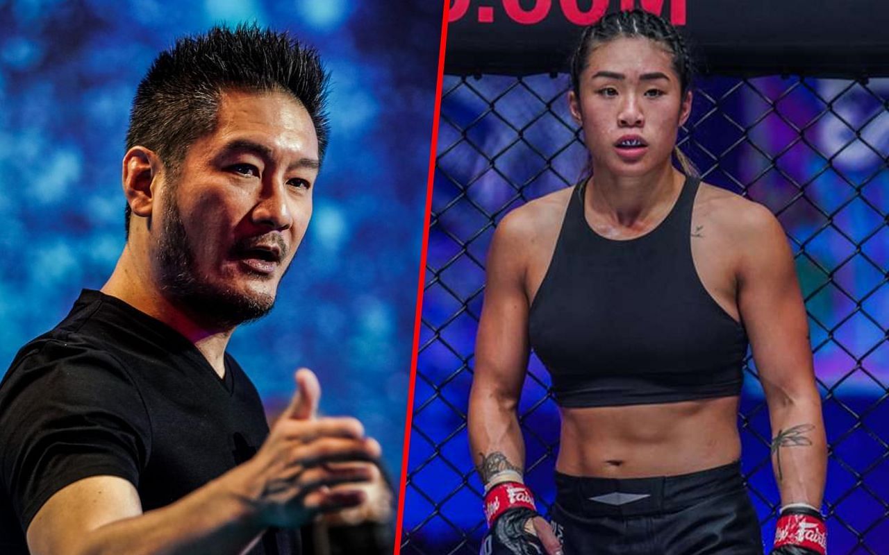 Chatri Sityodtong (L) / Angela Lee (R) -- Photo by ONE Championship