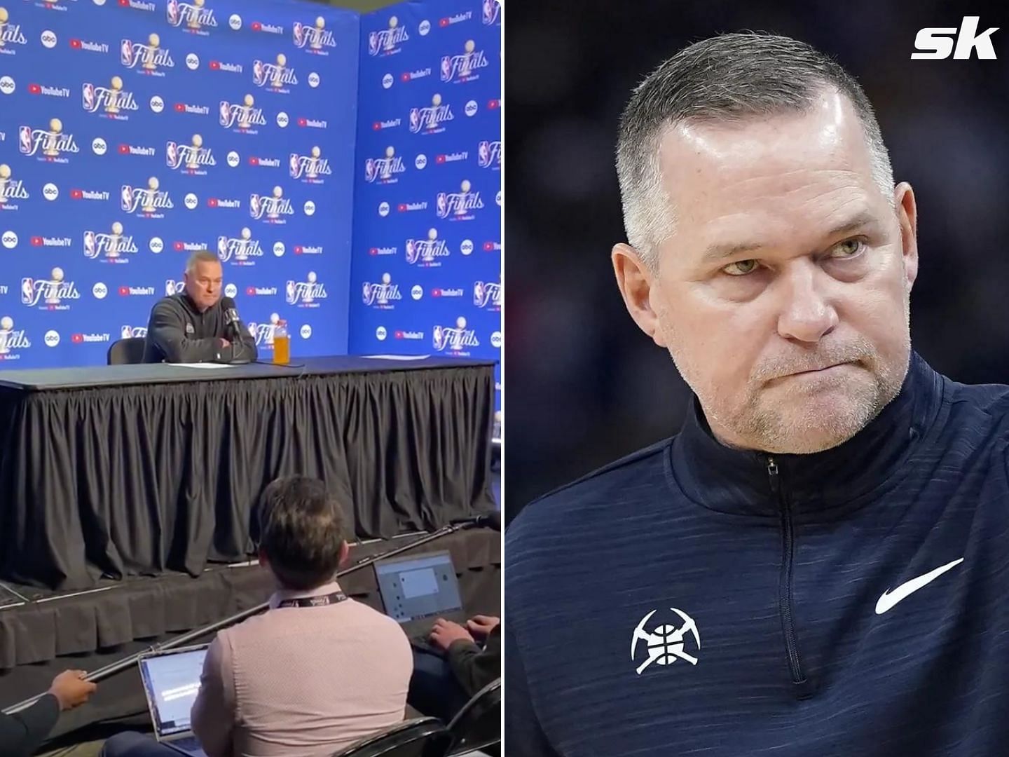 Michael Malone criticized the Miami Heat press room after NBA Finals Game 3 win