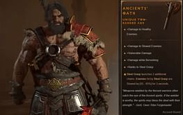 Ancient’s Oath in Diablo 4: How to get, Unique effects, Affixes, and more