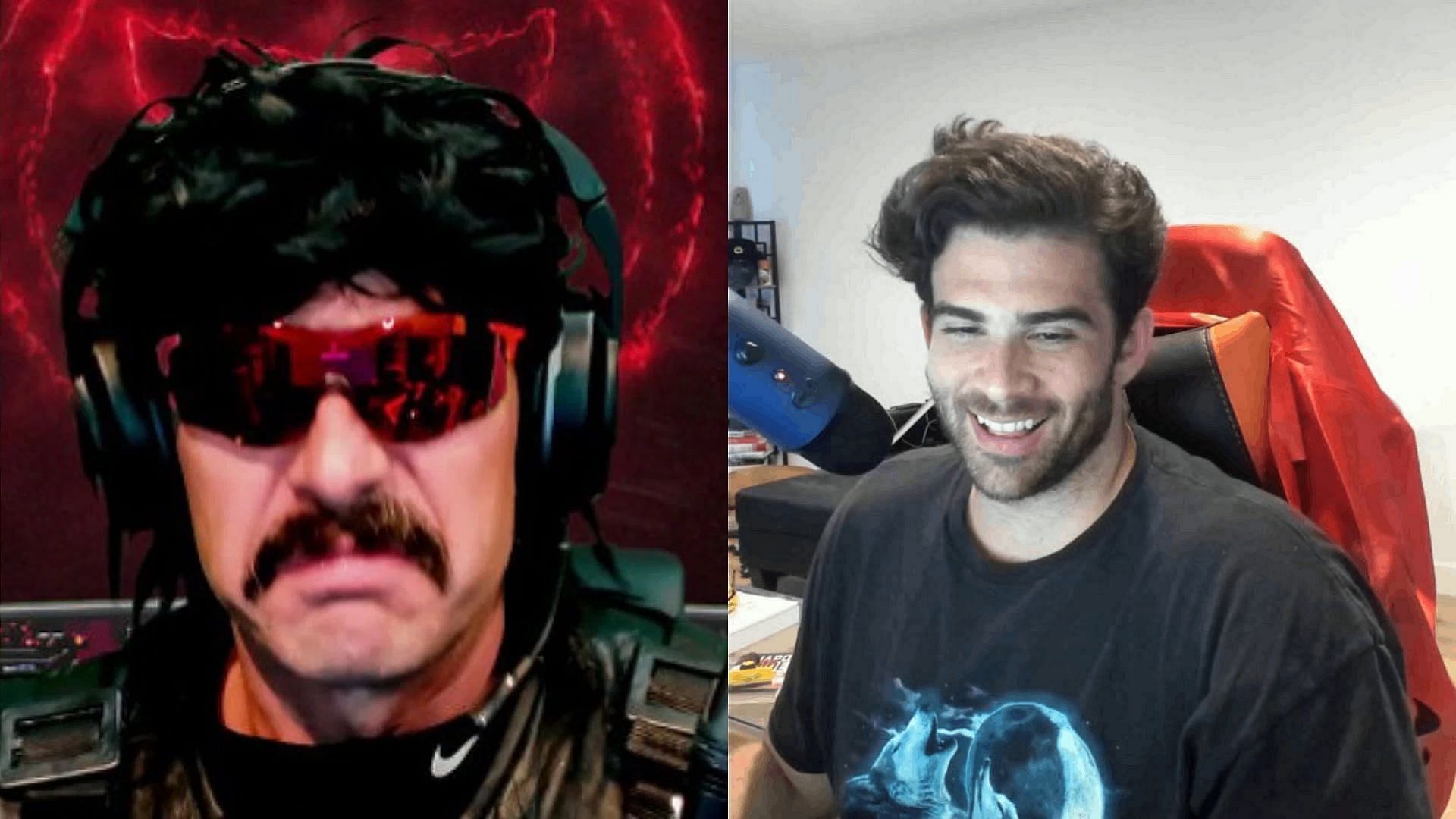 HasanAbi claps back at Dr DisRespect for his phony comment (Image via Sportskeeda)