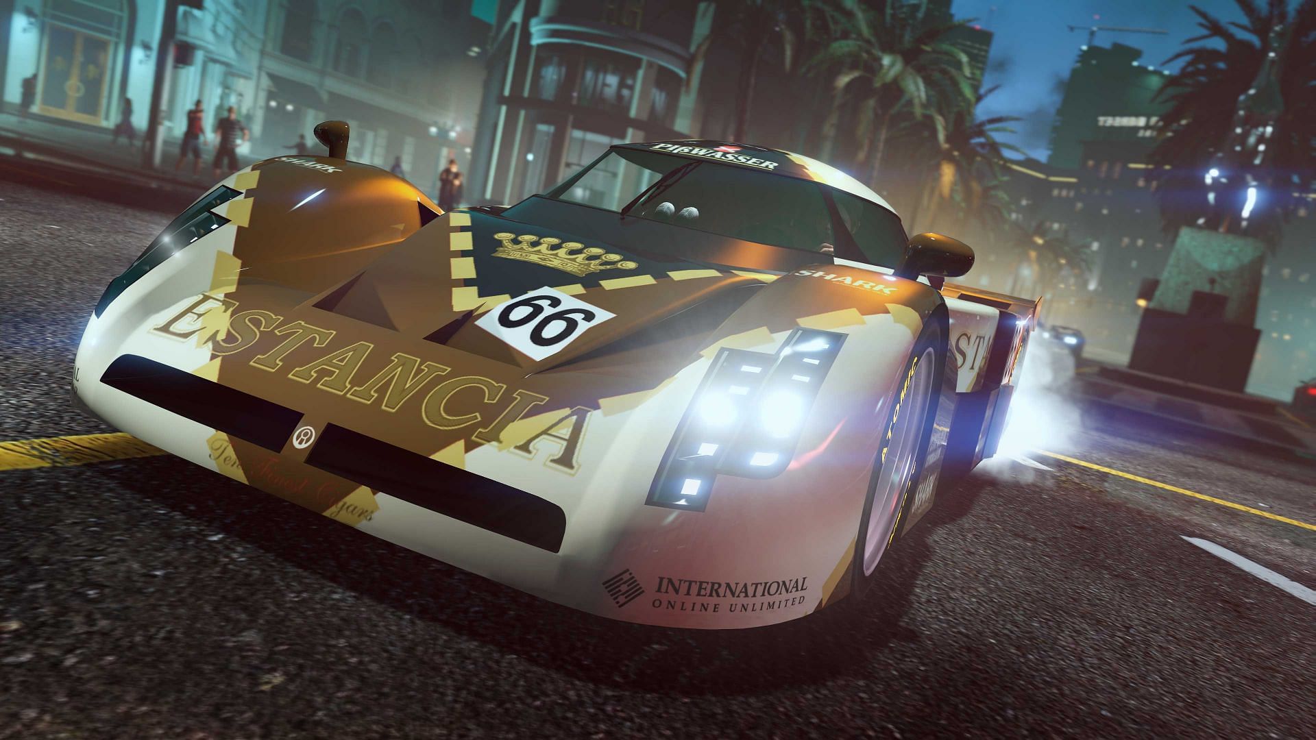 An example of a car that a player could test drive (Image via Rockstar Games)