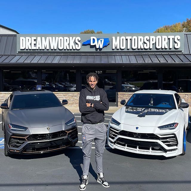 Dereck Lively II at Dreamworks Motorsports - Image source - Dereck Lively II&rsquo;s Instagram