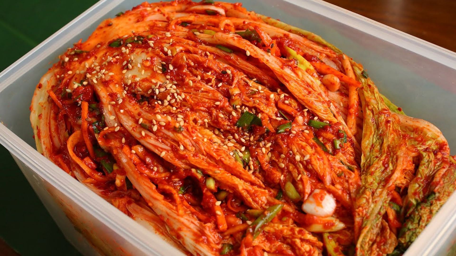 किम्ची, कोरियाई व्यंजनों में एक प्रधान है!