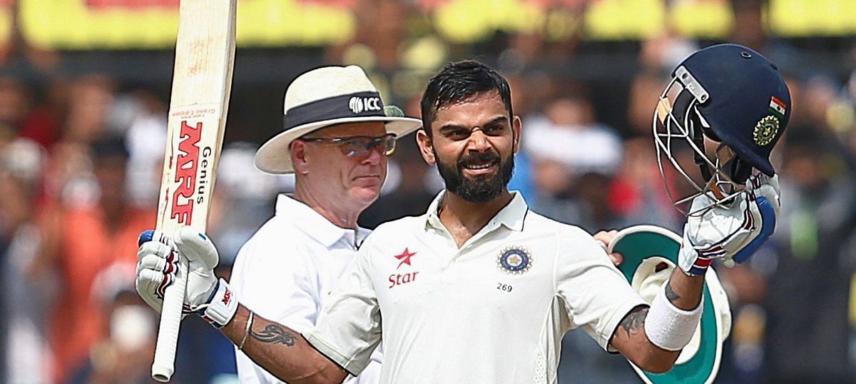 Kohli&#039;s knock helped India salvage a draw in the Sydney Test in 2015