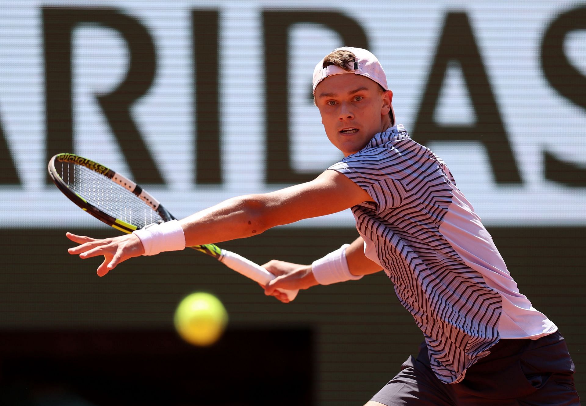 Holger Rune at the 2023 French Open Paris Masters - Day Seven Australian Open - Day 13