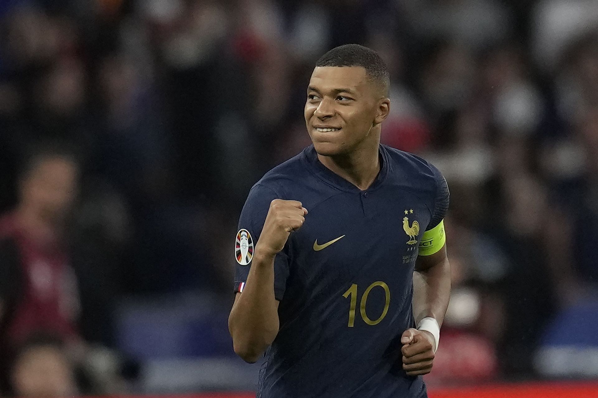 Mbappe faces an uncertain future at the French capital.