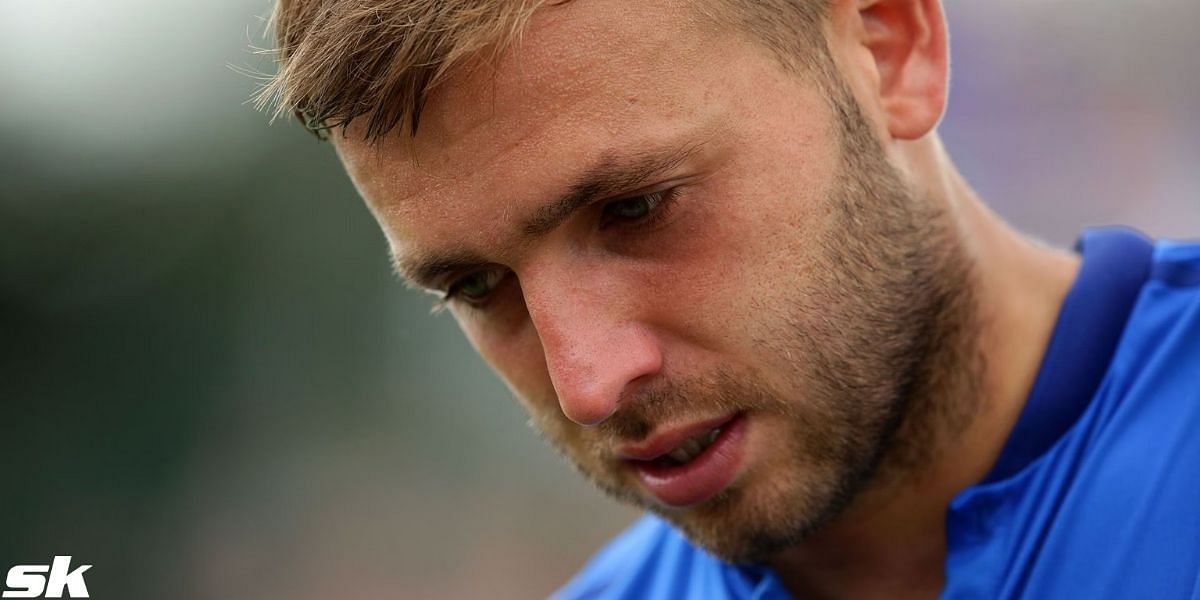 Dan Evans suffered an opening-round loss at the 2023 Queen
