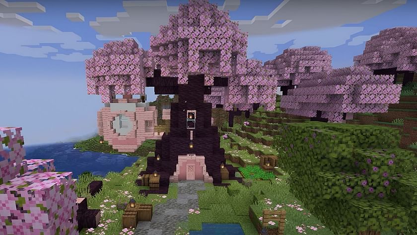 Minecraft getting new cherry blossom biome in this year's big 1.20 update