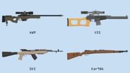 BGMI offers a variety of options in Sniper Rifles (Image via Beebom)
