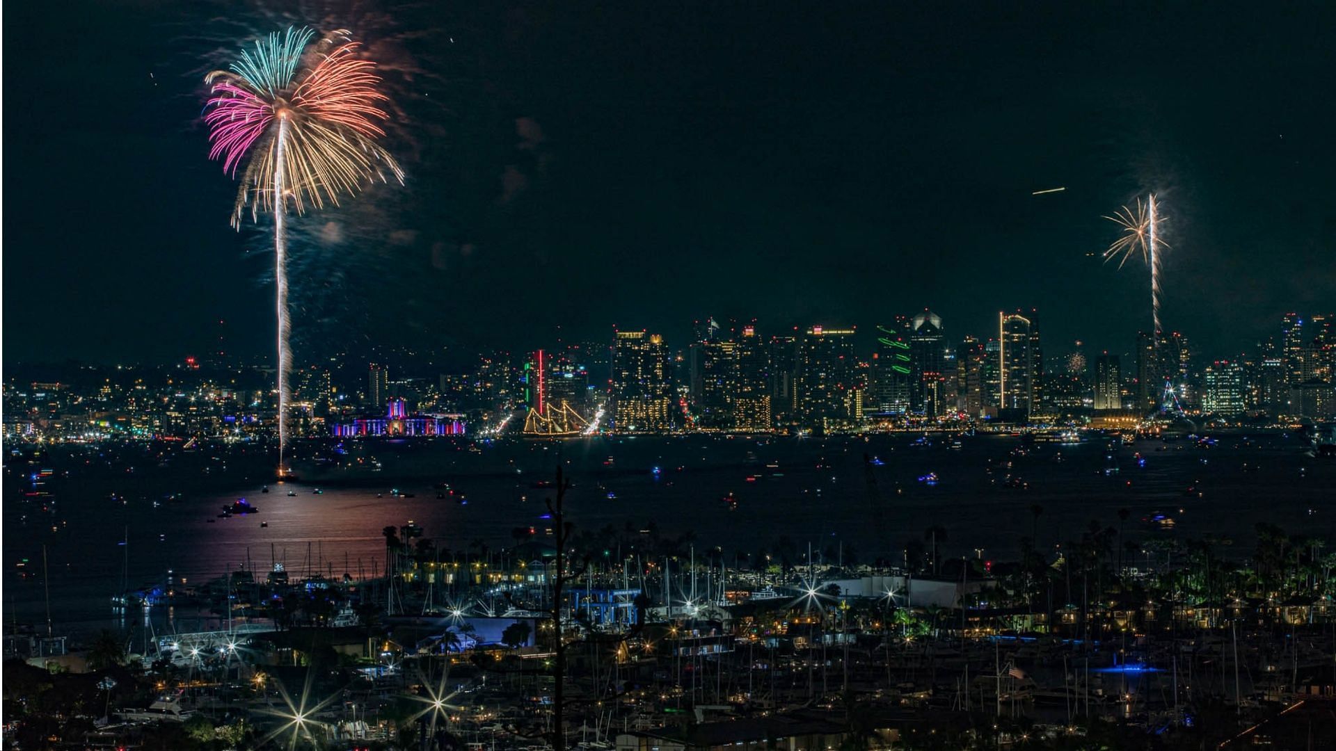 The Fourth of July celebrations are marked with flags, baseball, lemonades, hot dogs, and much more (Image via Daniel Knighton / Getty Images)