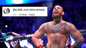 "Just retire already" - Conor McGregor's workout post goes horribly wrong as fans lose hope of comeback
