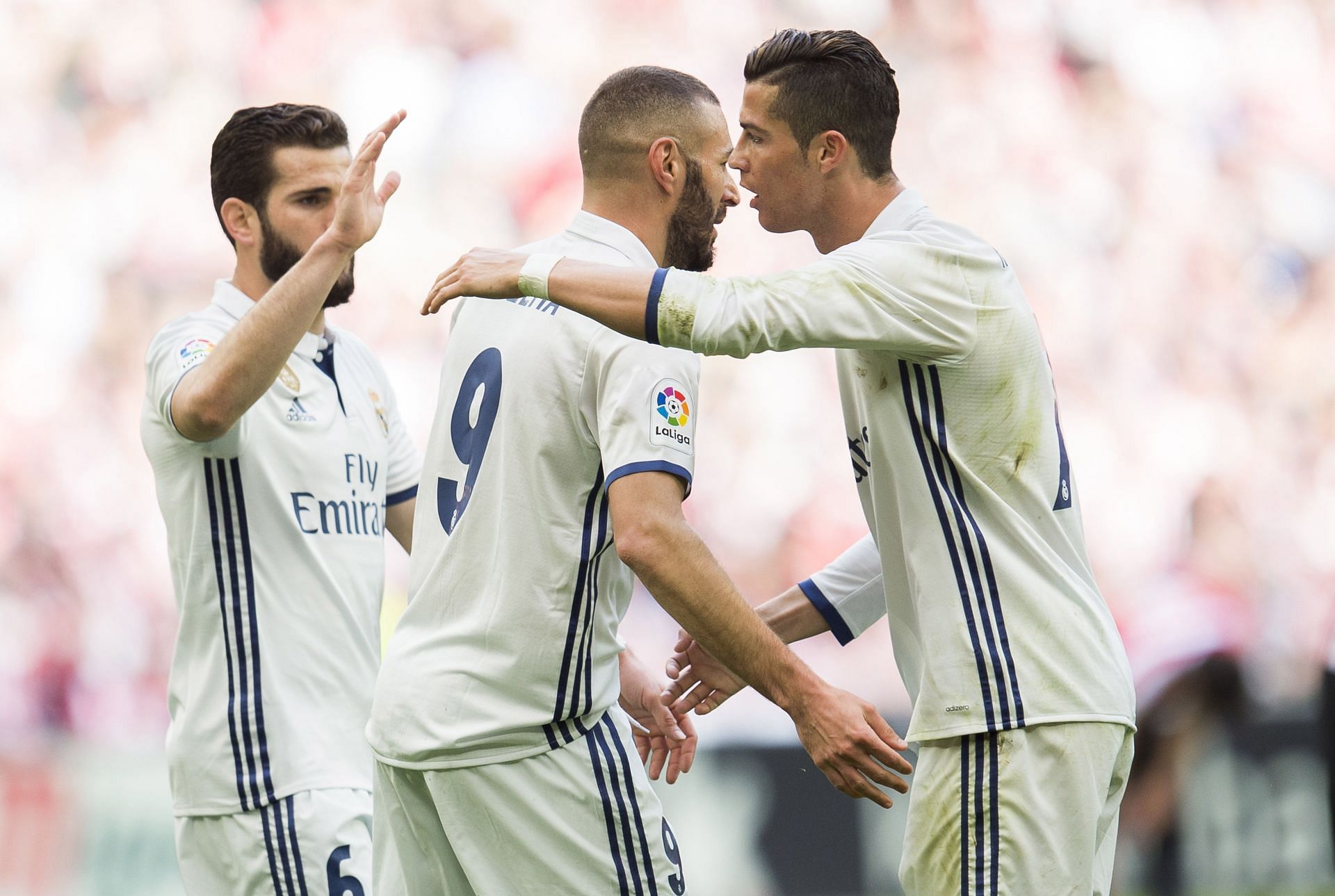 Cristiano Ronaldo welcomes Karim Benzema's potential arrival.
