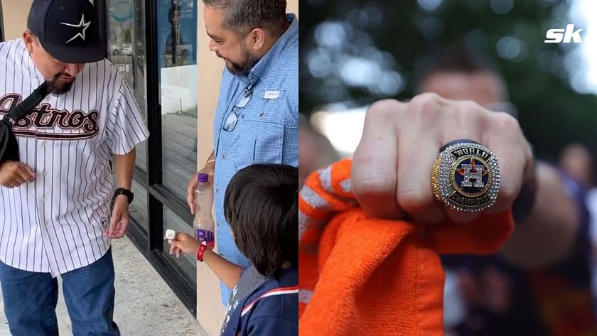 The Astros are giving away World Series replica rings and more at