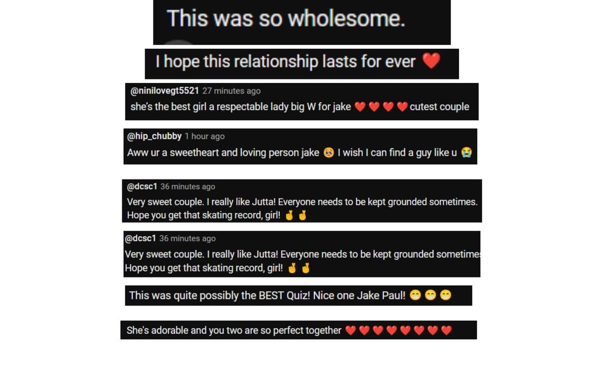 Jake Paul Jutta Leerdam: “I hope this relationship lasts forever