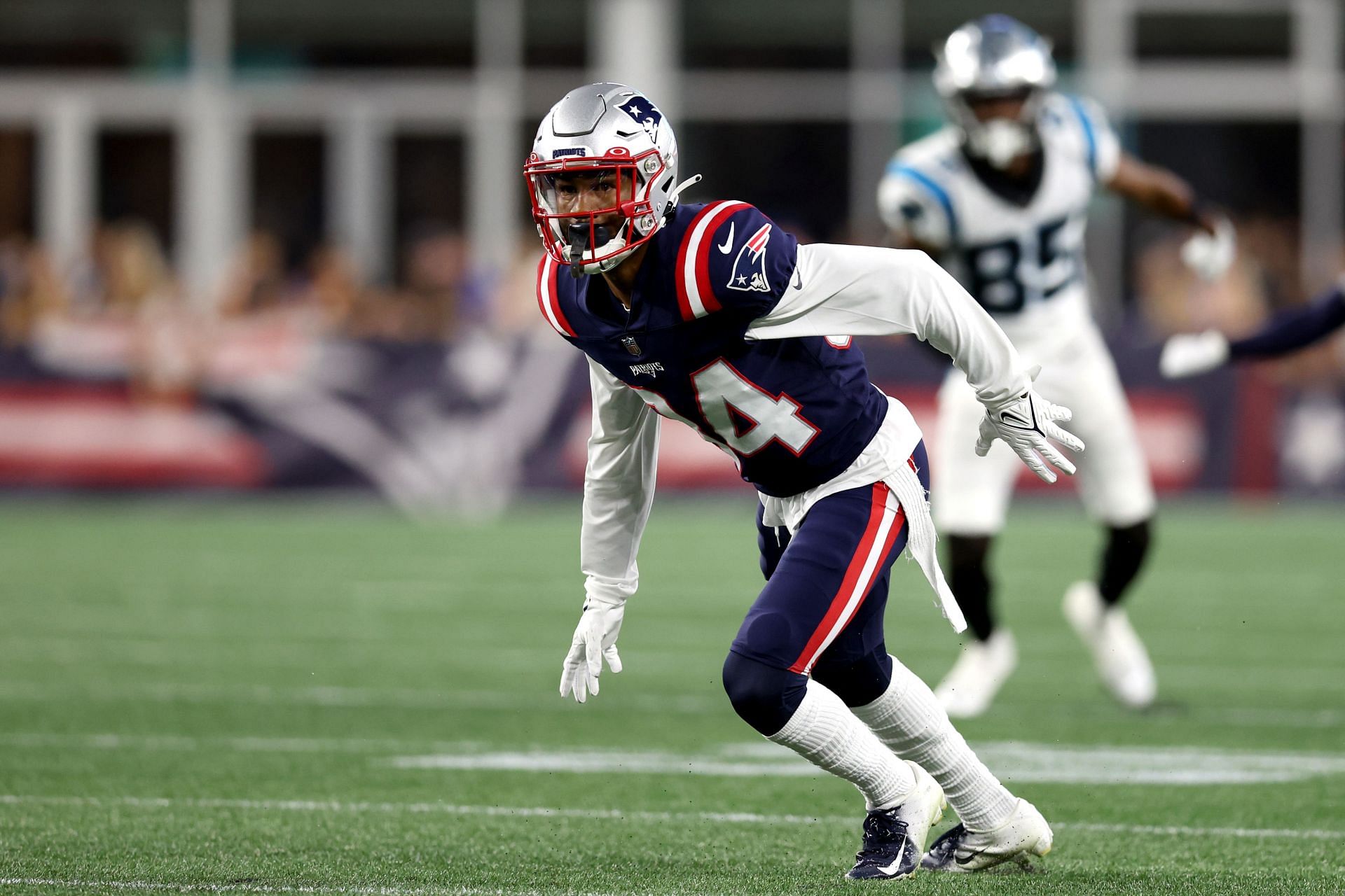 Jack Jones at Carolina Panthers v New England Patriots