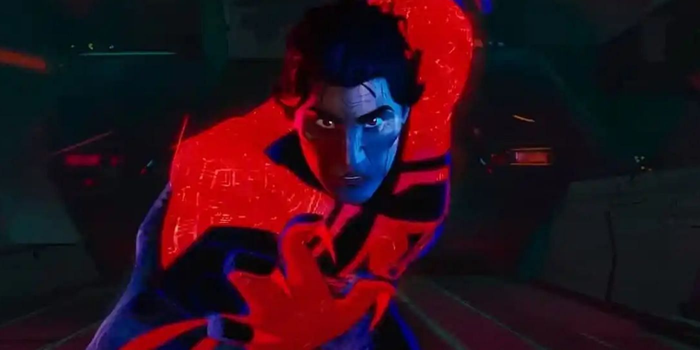 Miguel O&rsquo;Hara in Spider-Man: Across the Spider-Verse (Image via Sony)