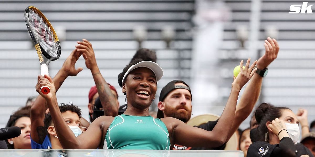 Venus Williams engages with fans in a QnA session