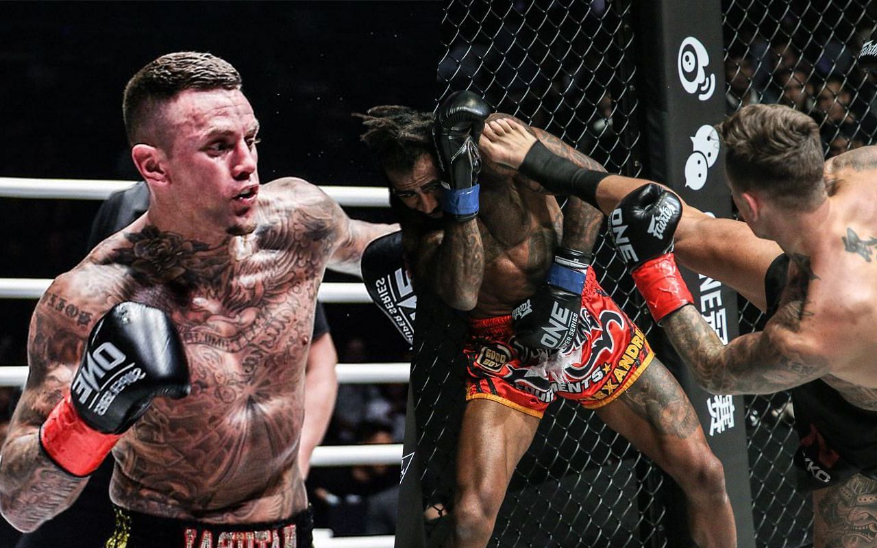 Nieky Holzken and Cosmo Alexander at ONE on TNT III [Credit: ONE Championship]