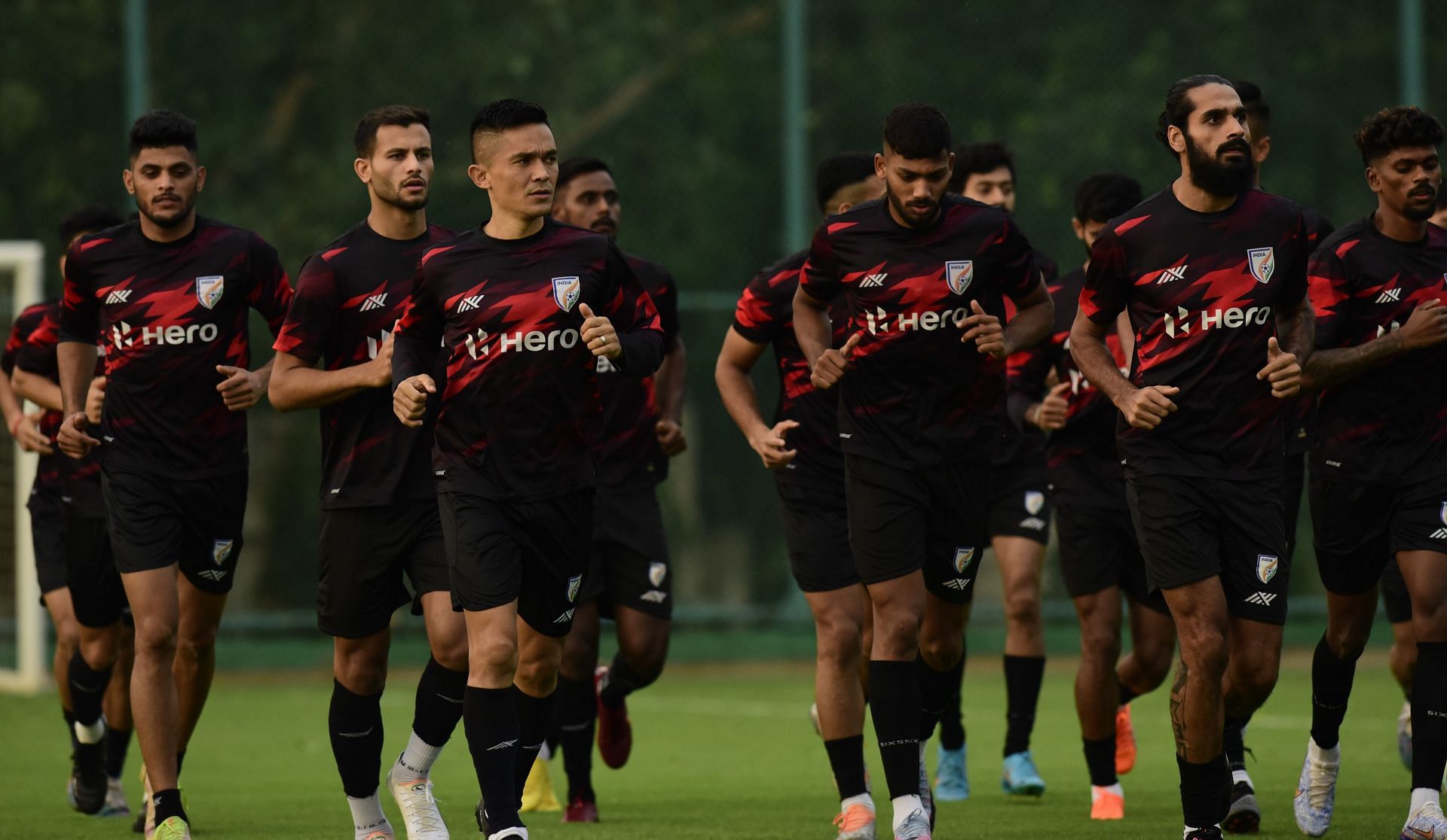 Indian Football Team Training Session, India Vs Vanuatu