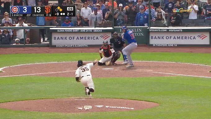 Special day! The announcers were cutest yet!!!!! - San Francisco Giants Brandon  Crawford and wife Jalynne Crawford's kids made the most adorable  announcement during the Giants vs. Braves game