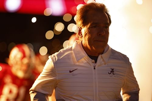 Nick Saban, the legendary coach