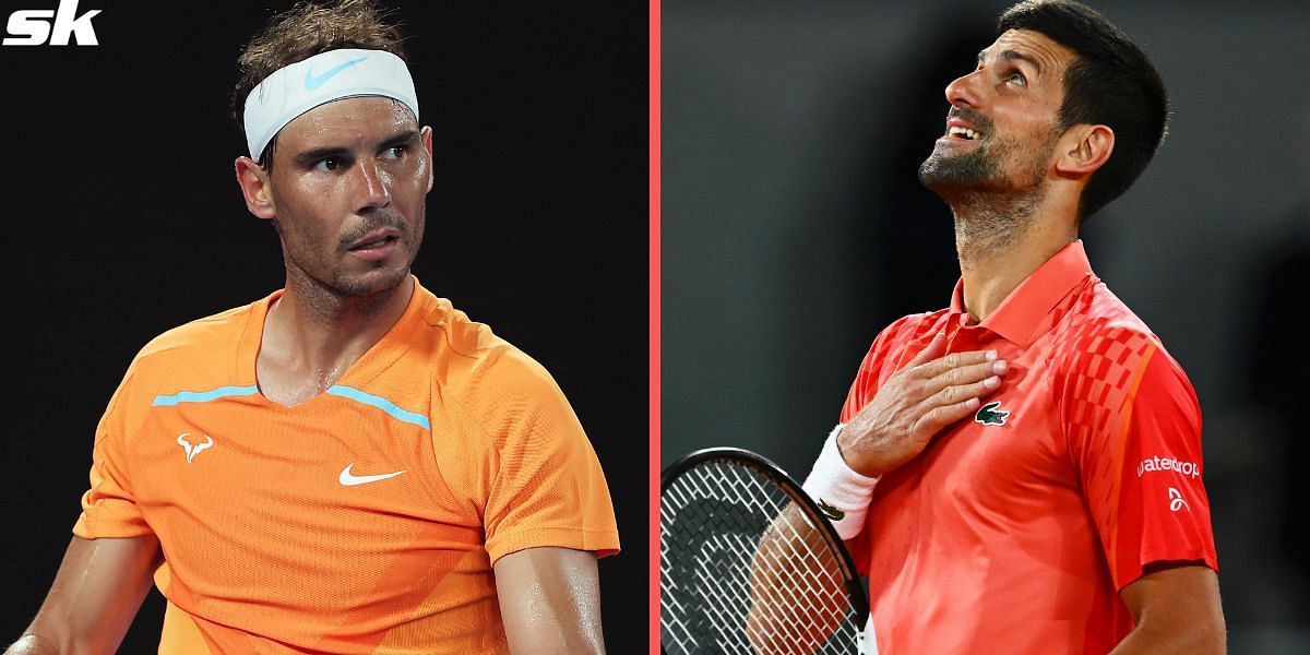 Novak Djokovic breaks Rafael Nadal