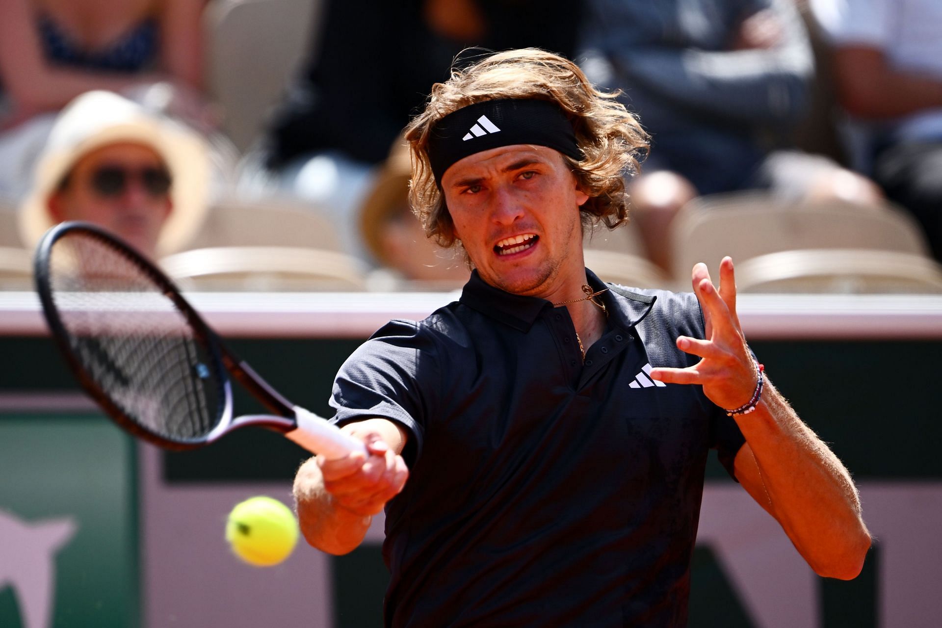 Alexander Zverev at the 2023 French Open