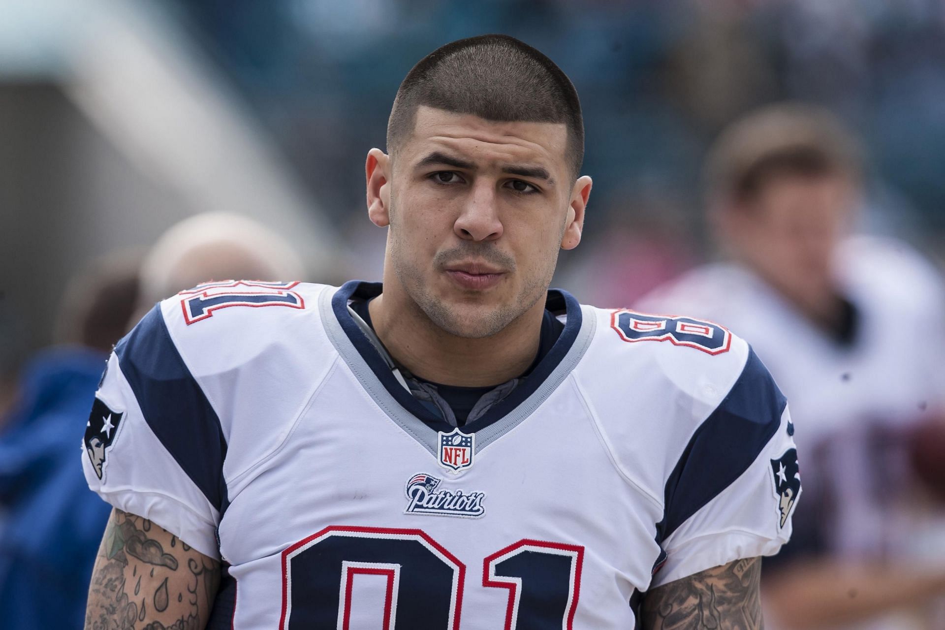 Late New England Patriots TE Aaron Hernandez