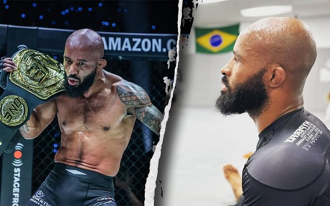 Demetrious Johnson continues to work on his impressive BJJ