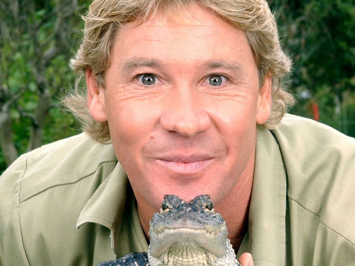 A still of Steve Irwin (Image Via Getty Images)